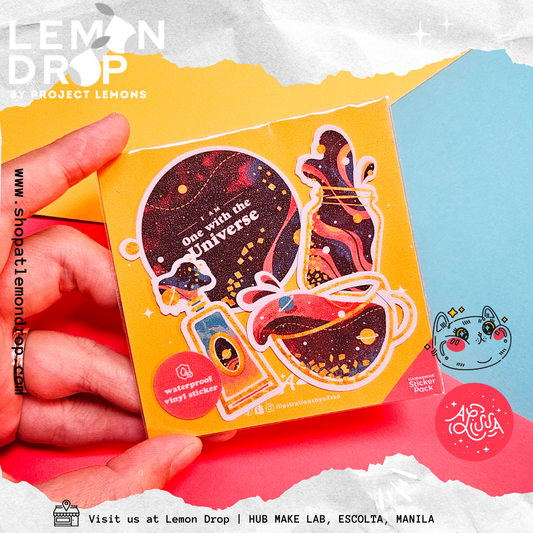 Cosmic Spill Sticker Pack