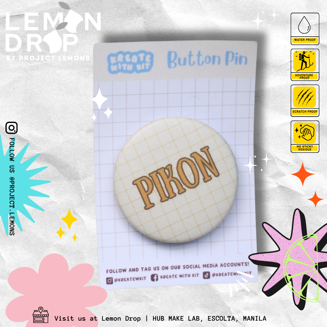 Button Pin - Pikon v2