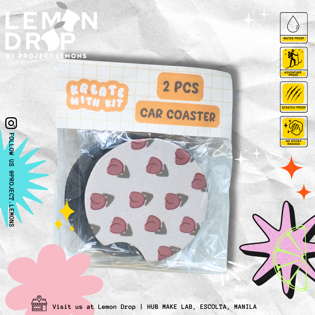 Car Coaster  - Tulips