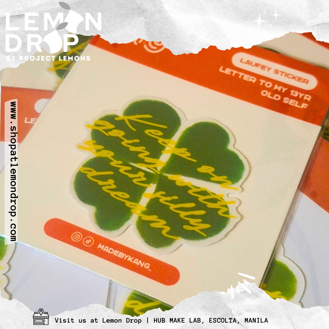 Letter to 13yrs old self