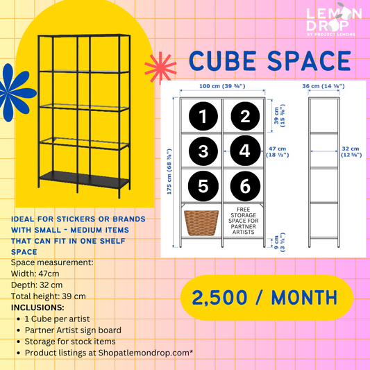 [Space] Cube Shelf