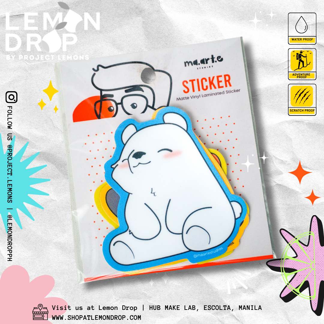 Ma.Art.e Studio - Bear Sticker Pack