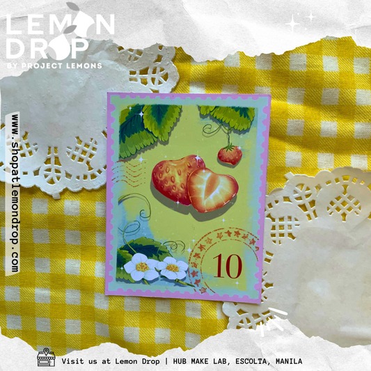 Strawberry stamp