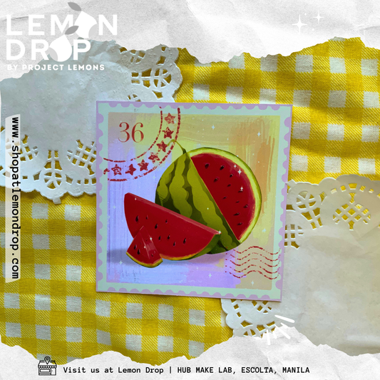Watermelon stamp
