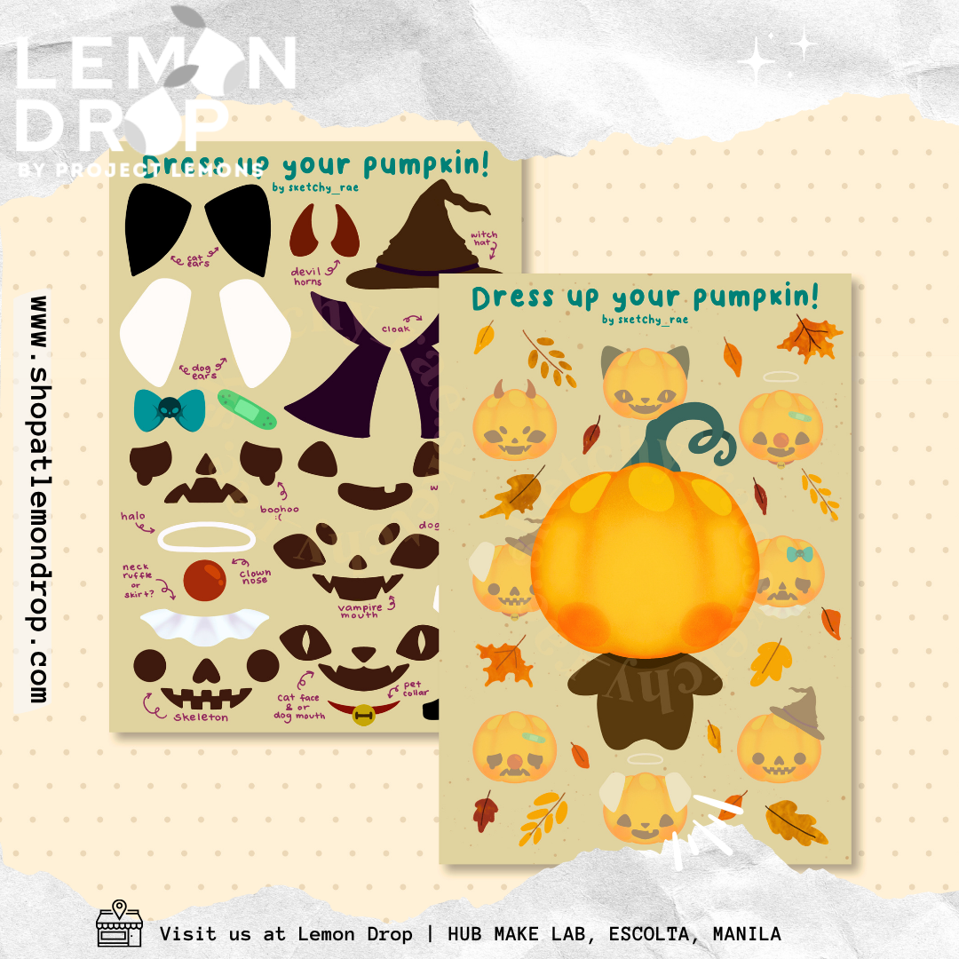 Dress up pumpkin kit