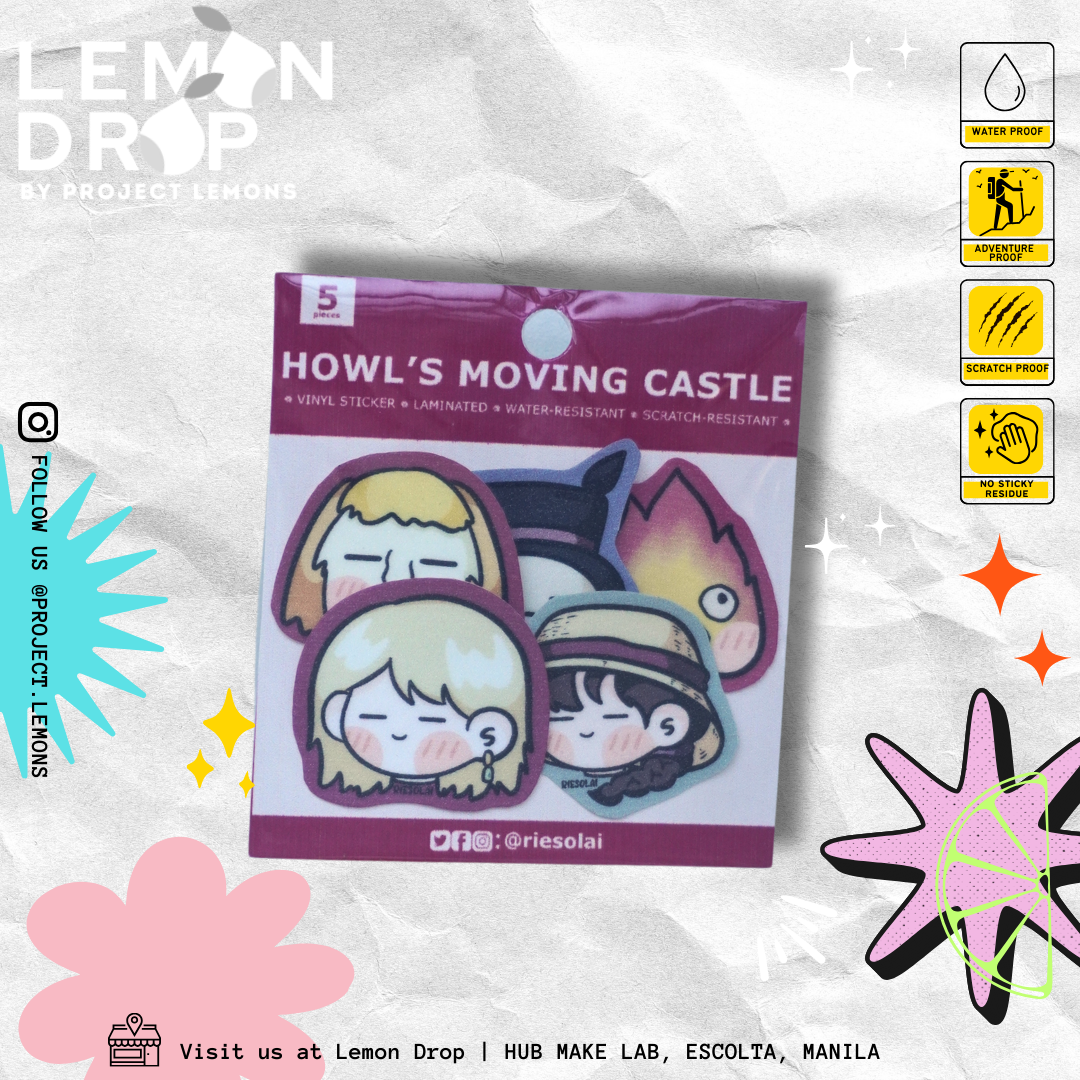 Howl's Moving Castle Sticker Pack