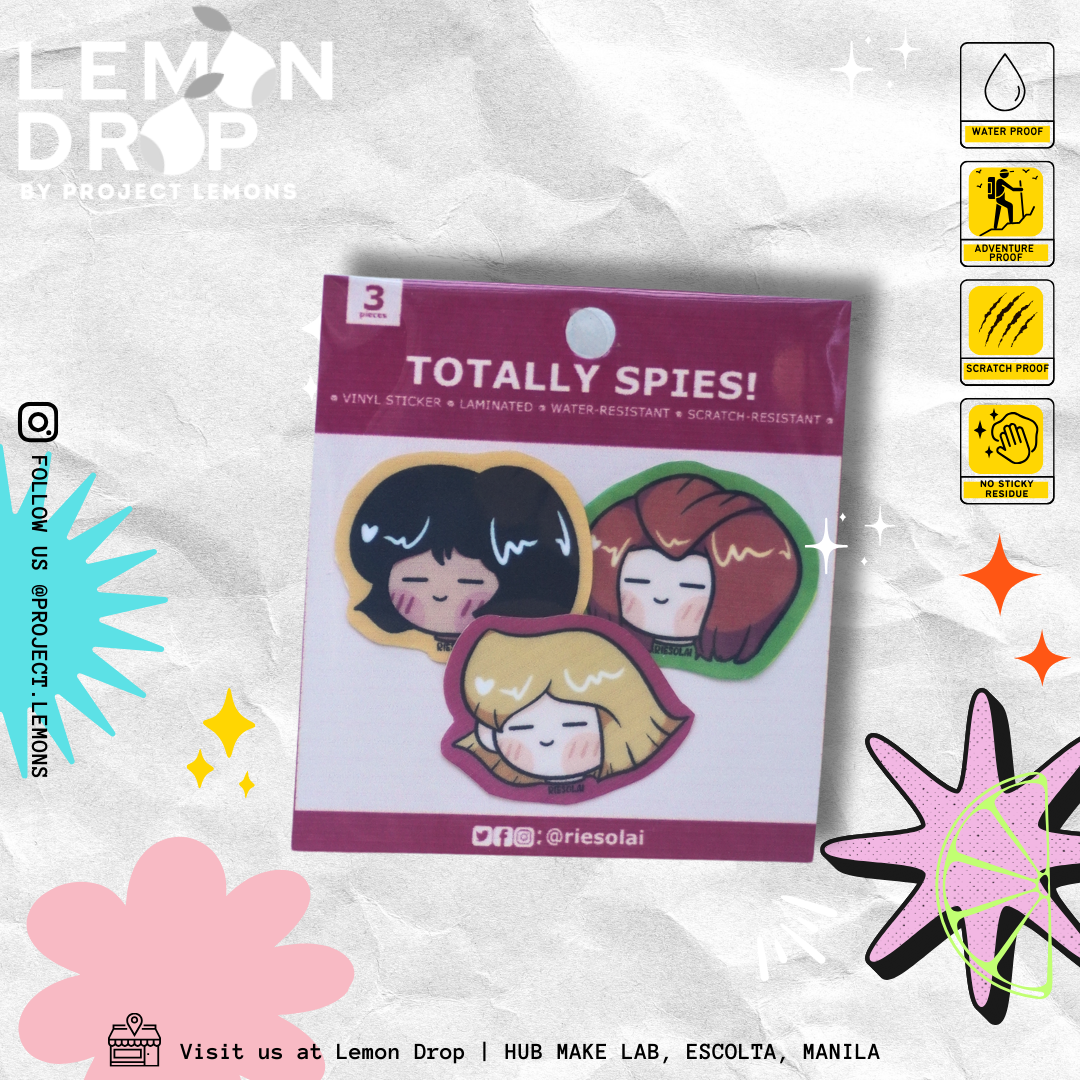 Totally Spies Sticker Pack