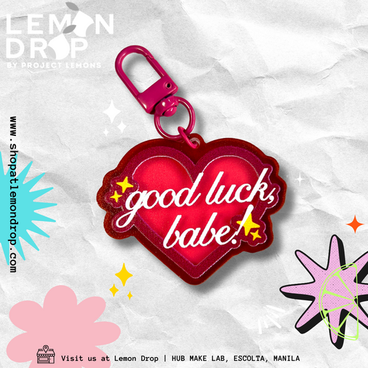 Good luck, babe! Keychain