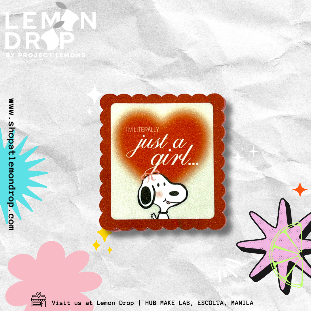 Snoopy Just a Girl