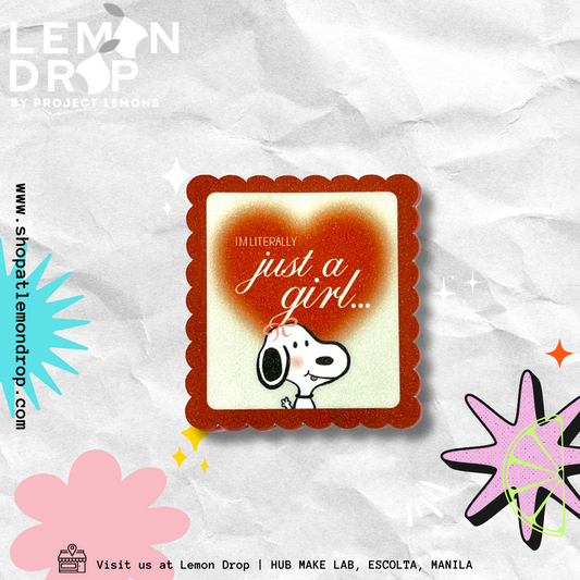 Snoopy Just a Girl