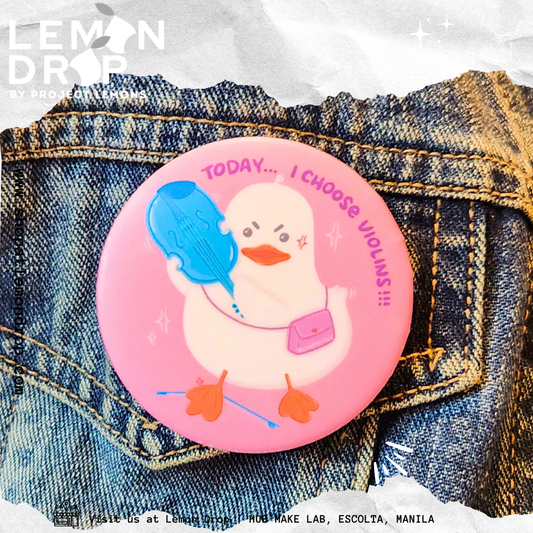 CHOOSE VIOLINS PIN