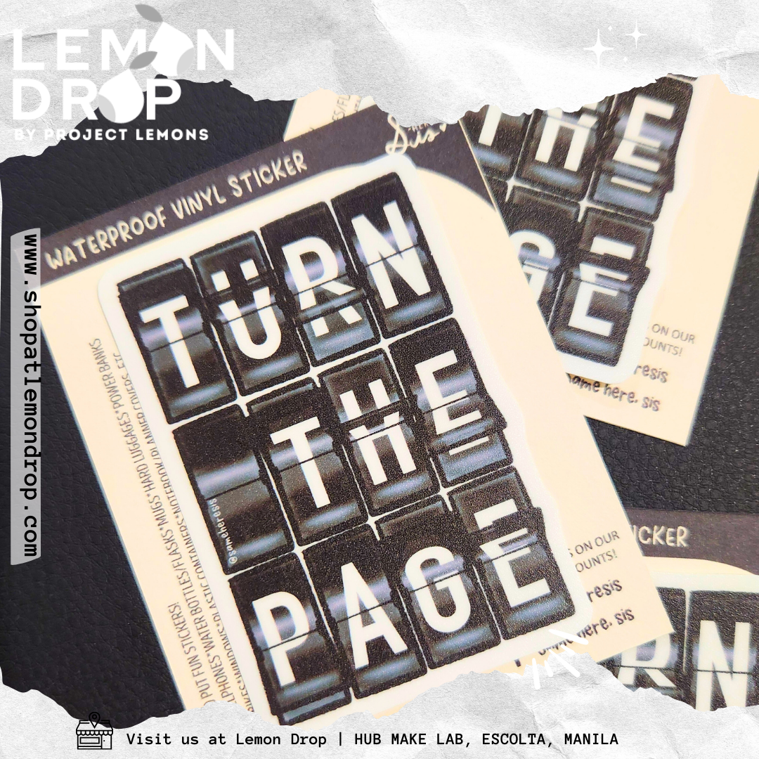 TURN THE PAGE