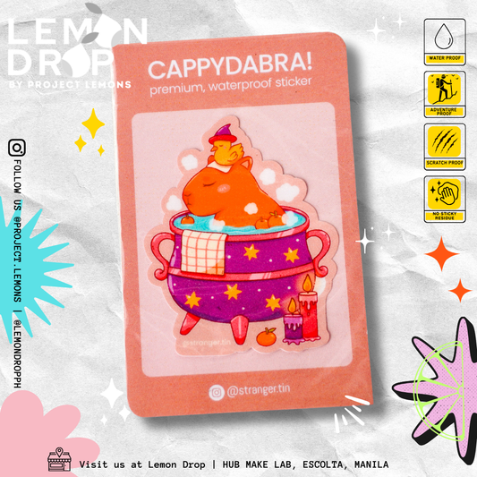 Stranger Tin - Cappydabra Sticker