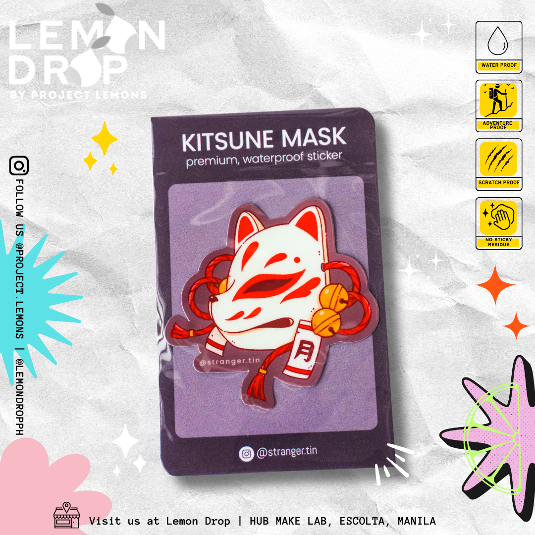 Stranger Tin - Kitsune Sticker