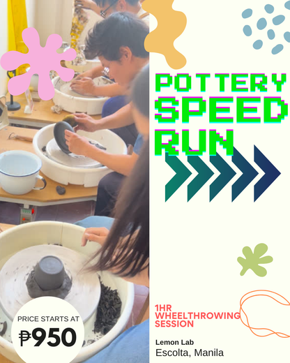 Clay Speed Run - Pottery Wheel Experience