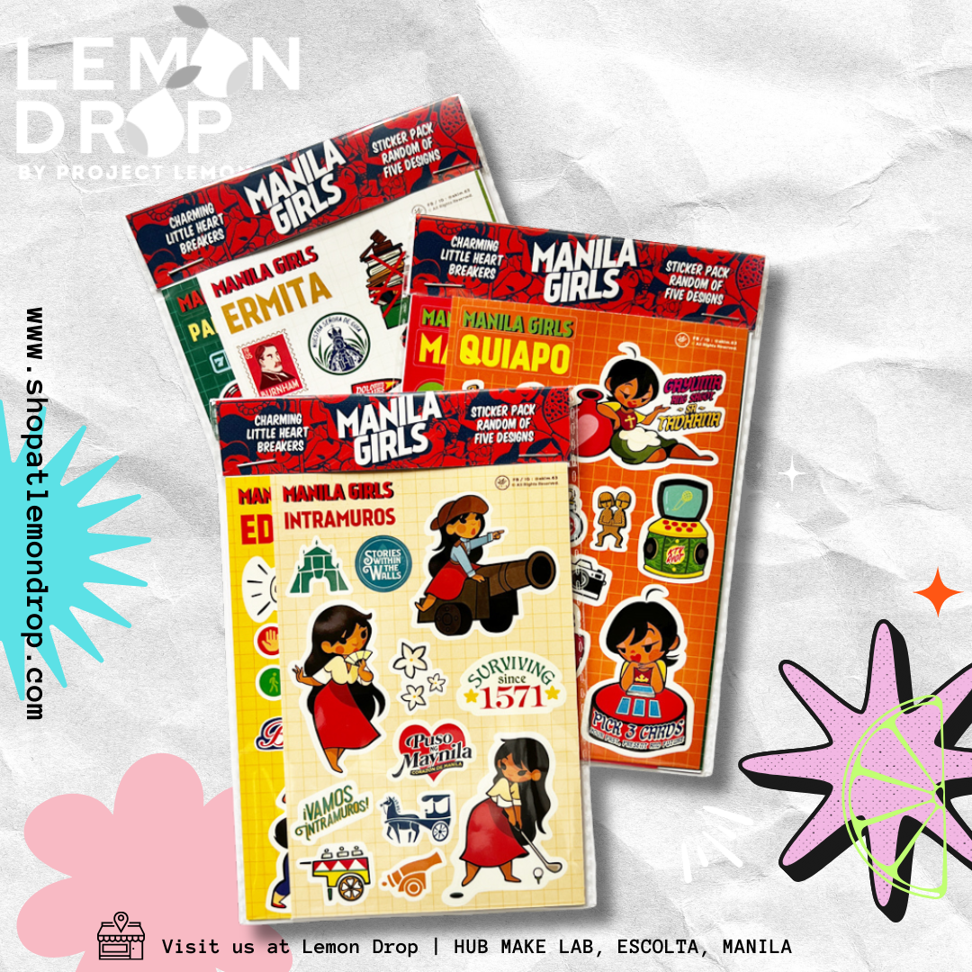 Manila Girls Sticker Sheets