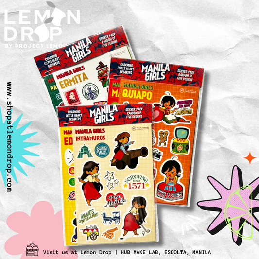 Manila Girls Sticker Sheets