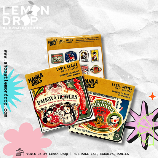 Manila Girls Vinyl Sticker Pack