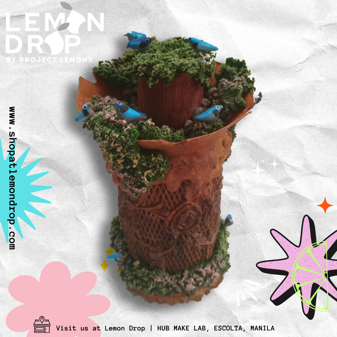 Peachblue upcycled garden