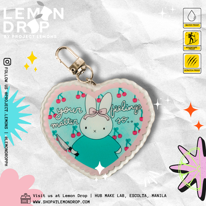 The Shy Studio - Miffy Keychain