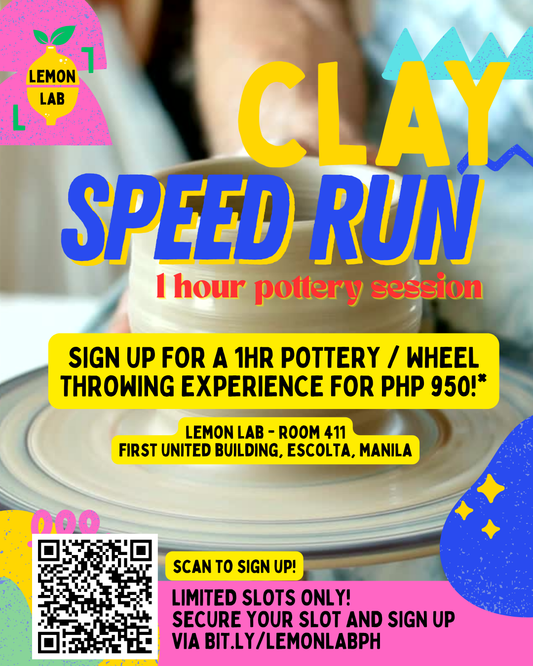 Clay Speed Run - Pottery Wheel Experience